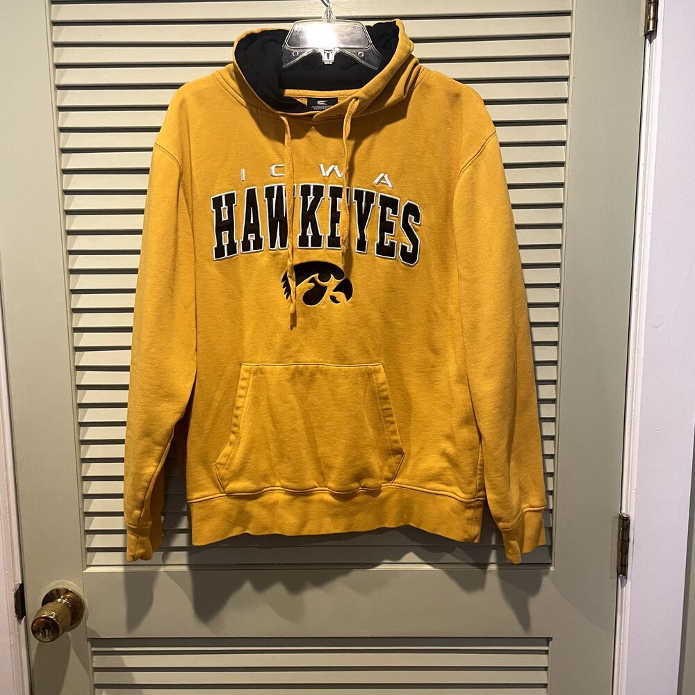 Iowa Hawkeyes Hoodie Womens Size Large sportswear gorpcore